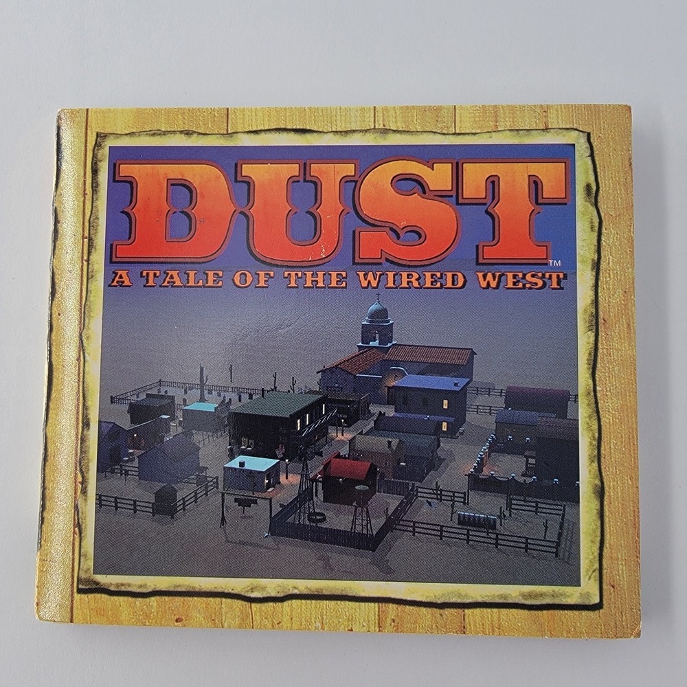 Vtg Pc Windows‎ 95 Dust A Tale Of The Wired West CD-Rom 90s
